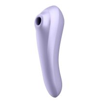 Nabijaci Vodotesny Smart Vibrator Na Klitoris A Vaginu Satisfyer Dual Pleasure Fialovy
