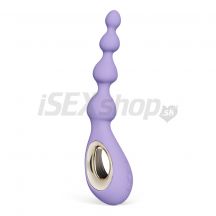 7740 Lelo Soraya Beads Rechargeable Waterproof Anal Vibrator Purple