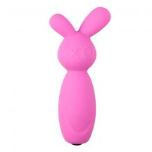 3975 Easytoys Mini Bunny Silikonovy Vibrator Na Klitoris Ruzovy
