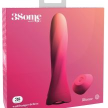 3some Wall Banger Deluxe Cordless Radio Rod Vibrator Pink