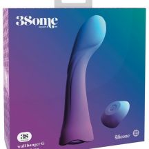 3some Wall Banger G Cordless Radio G Spot Vibrator Purple