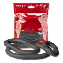 6 9 And 12 Ultra Wrap Ring Pack Black
