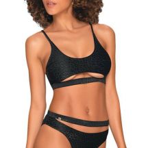 6966 Obsessive Miamelle Sporty Bikini With Straps Black 2