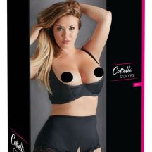 7401 Cottelli Plus Size Braced Breast Support Black