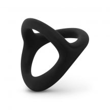 7464 Easytoys Desire Ring Flexible Penis And Testicle Ring Black