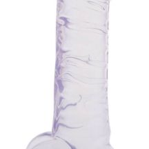 All Time Favorites 7inch Clear Realistic Dildo Clear
