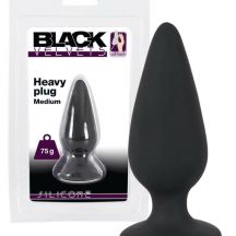 Black Velvet Heavy 75 G Ove Analne Dildo Cierne