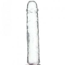 Crystal Addiction Transparent Dildo 20 Cm