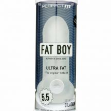Fat Boy Original Ultra Fat Navlek Na Penis 15cm Biely