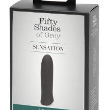 Fifty Shades Of Gray Sensation Bullet Cordless Stick Vibrator Black