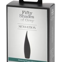 Fifty Shades Of Gray Sensation Cordless Tongue Vibrator Black