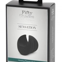Fifty Shades Of Grey Nabijaci Vibrator Zaluda Sensation Cierny