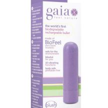 Gaia Eco Rechargeable Bullet Vibrator Lilac