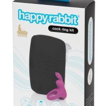 Happyrabbit Cock Rechargeable Vibrating Penis Ring Purple