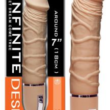 Infinite Desire Skin 10 Rytmovy Silikonovy Vibrator Telova Farba