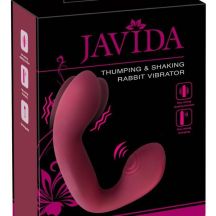 Javida Thumping G Spot And Clitoral Vibrator Red