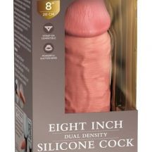 King Cock Elite 8 Adhesive Lifelike Dildo 20cm Natural