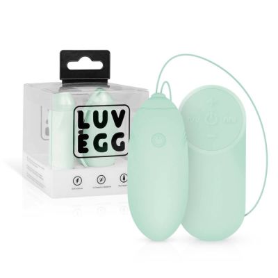 Luv Egg Nabijacie Vibracne Vajicko Na Diakove Ovladanie Zelene