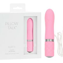 Pillow Talk Flirty Nabijaci Tycovy Vibrator Ruzovy