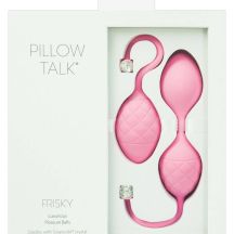 Pillow Talk Frisky 2 Dielna Suprava Venusinych Guliciek Ruzova