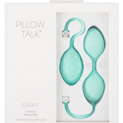 Pillow Talk Frisky 2 Piece Geisha Ball Turquoise