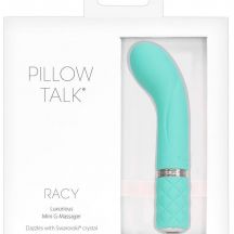 Pillow Talk Racy Nabijaci Tenky Vibrator Na Bod G Tyrkysovy