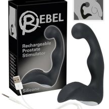 Rebel Akumulatorovy Vibrator Na Prostatu Cierny
