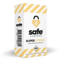 Safe Condoms Super Strong For Extra Safety 10 Pcs