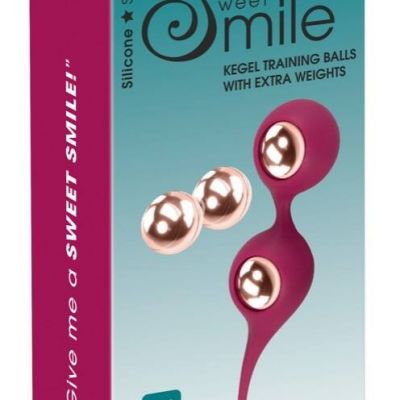 Smile Kegel Training Balls With Extra Weights