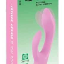 Smile Nodding Rechargeable Clitoral Vibrator Pink