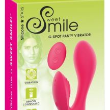 Smile Panties Rechargeable Radio 2in1 Vibrator Pink