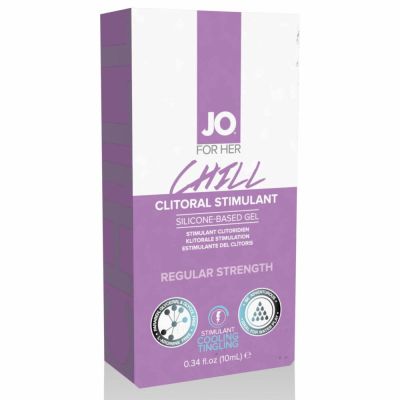 System Jo Clitoral Stimulant Cooling Chill Stimulacny Gel Pre Zeny 10ml