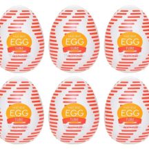 Tenga Egg Tube Masturbation Egg 6pcs