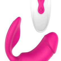 Vibes Of Love Duo Rechargeable Radio 2in1 Clit Vibrator Pink