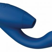 Womanizer Duo 2 Waterproof G Spot Vibrator And Clitoral Stimulator Blue