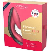 Womanizer Duo Vibrator A Stimulator Klitorisu Cierny