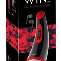 Wyne 03 Rechargeable Vibration Suction Masturbator Black
