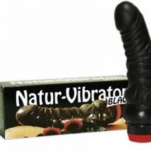 You2toys Natur Vibrator Black Vibrator Cierny 17 Cm
