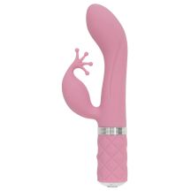 11340 Pillow Talk Kinky Rabbit Vibrator Pink