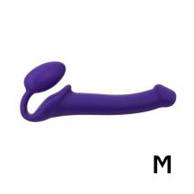 12552 Strap On Me Semi Realistic Bendable Strap On Purple M