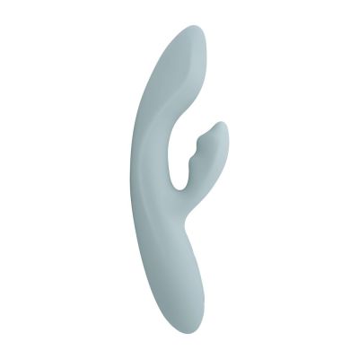12730 Svakom Chika App Controlled Warming G Spot And Clitoris Vibrator Turquoise Grey